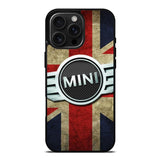 Mini Cooper Logo American Flag iPhone 16 Pro Case OV0442