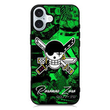 Roronoa Zoro iPhone 16 Plus Case QC0444