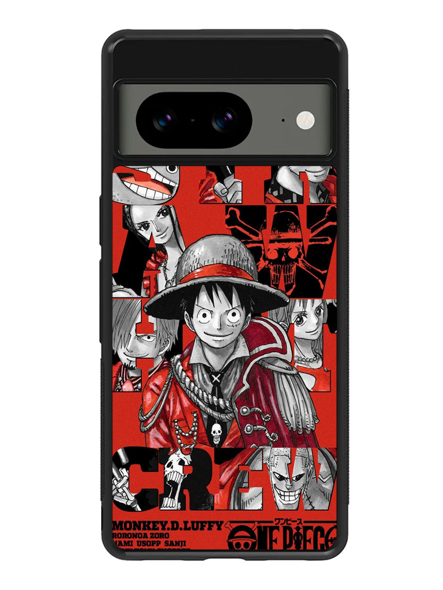 One Piece Crew Google Pixel 8A Case QC2983