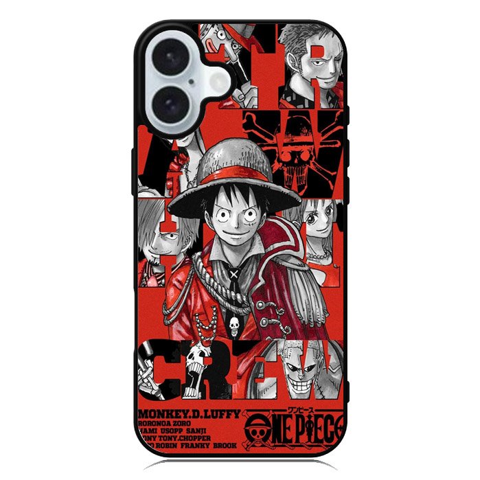 One Piece Crew iPhone 16 Case QC2983