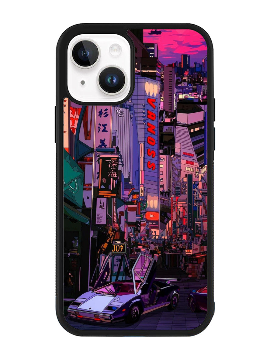 Japan Retro iPhone 14 Plus Case QC5268