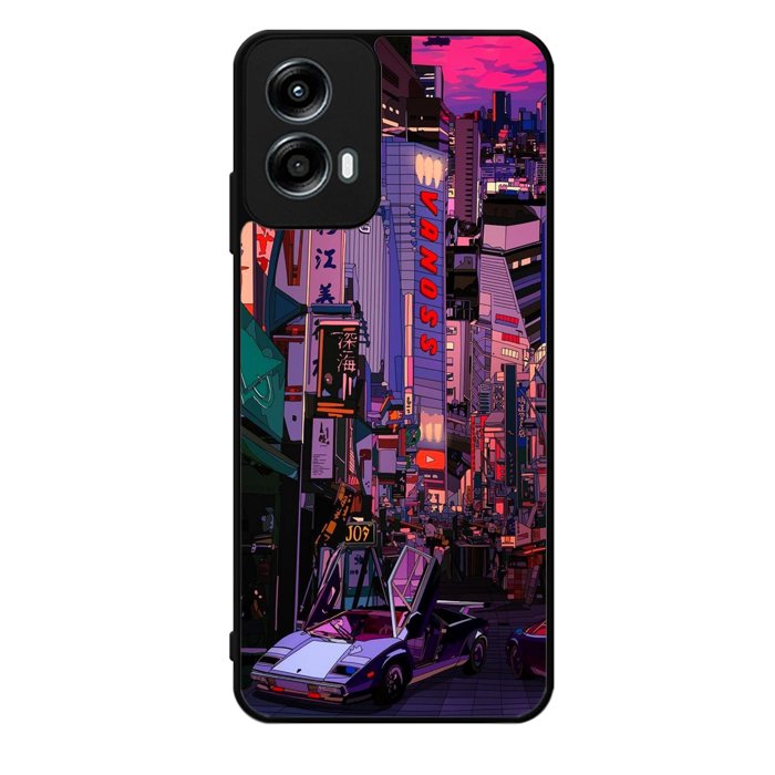 Japan Retro Motorola Moto G Play 2024 Case OV5268
