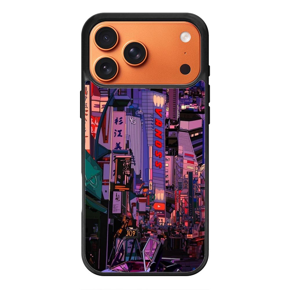 Japan Retro iPhone 17 Pro Case QC5268