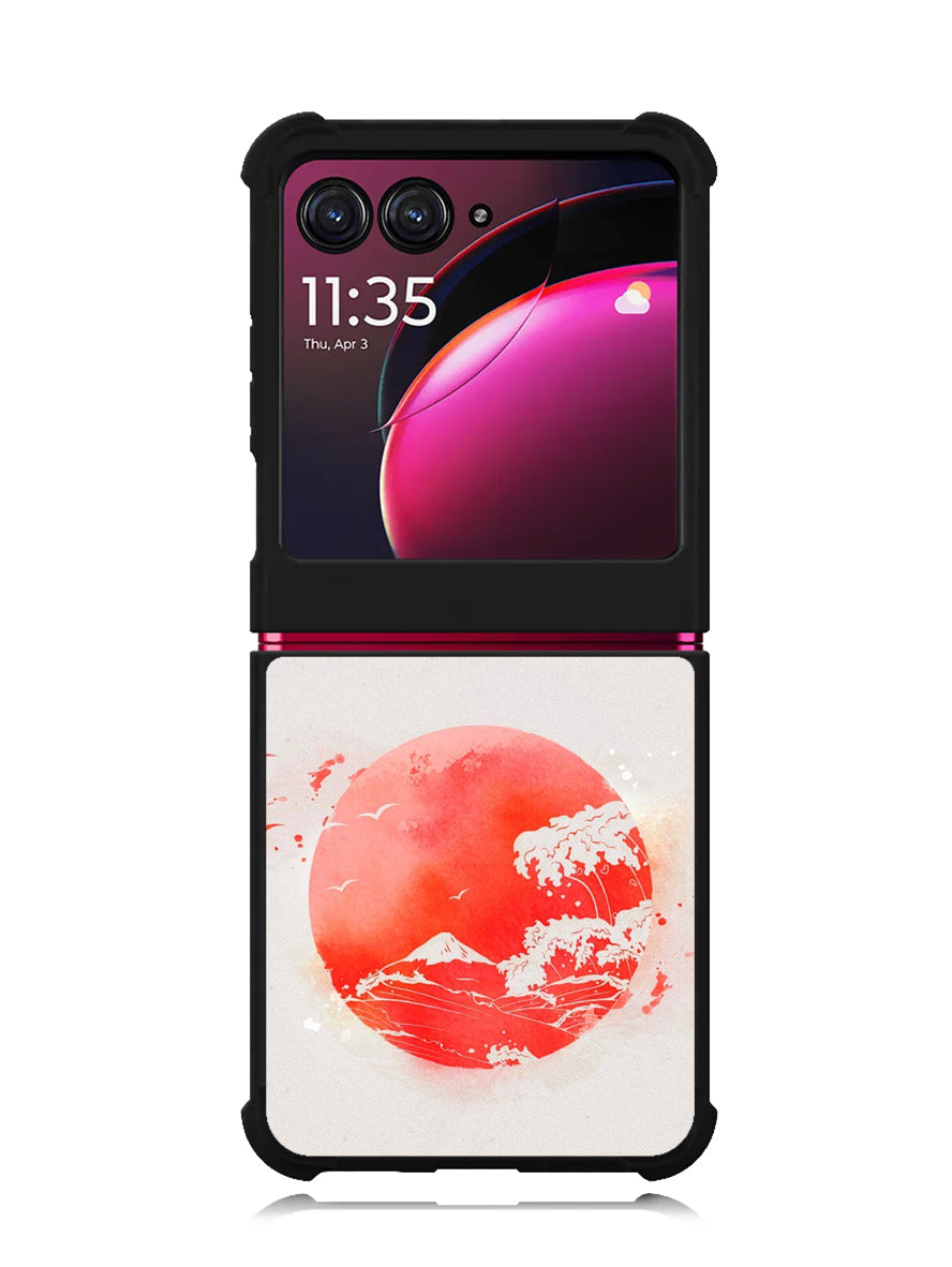Japan Flag Motorola Moto Razr Plus 2023 , Moto Razr+ 2023 Case OV5270