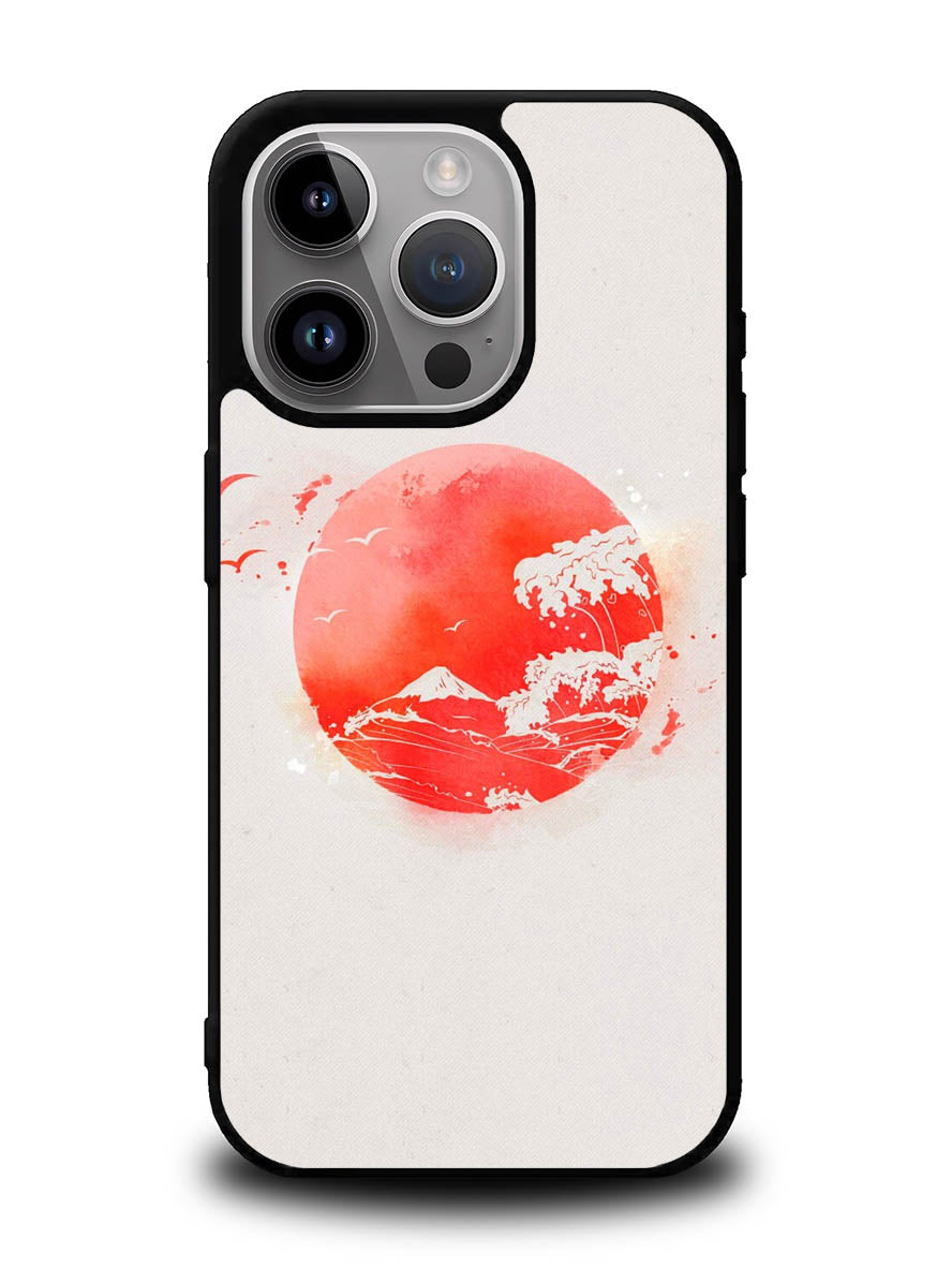 Japan Flag iPhone 14 Pro Max Case QC5270