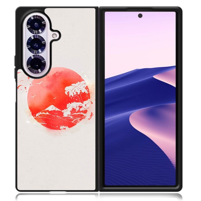 Japan Flag Samsung Galaxy Z Fold 7 Case OV5270