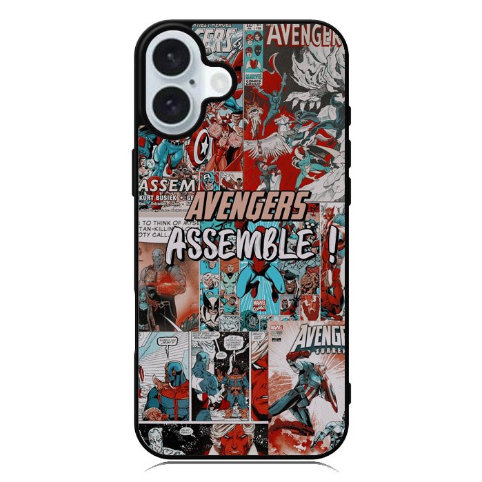 Avengers Assemble iPhone 16 Plus Case QC3974