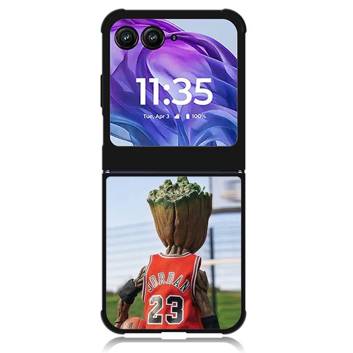 Groot Jordan Motorola Moto Razr Plus 2024 , Moto Razr+ 2024 Case