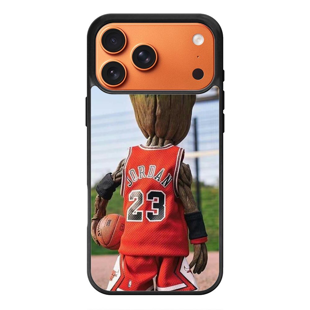 Groot Jordan iPhone 17 Pro Case