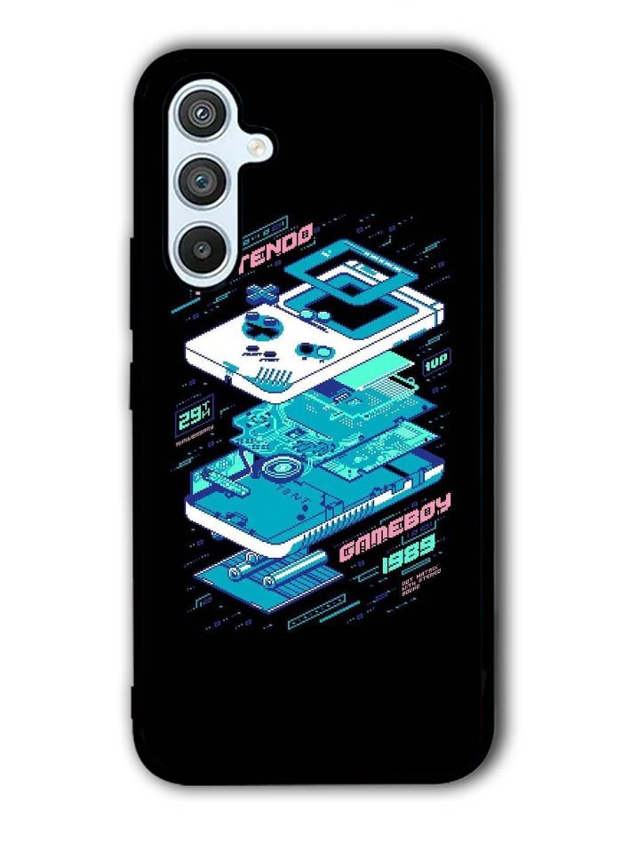 Nitendo Gameboy Samsung Galaxy A14 5G Case QC0448