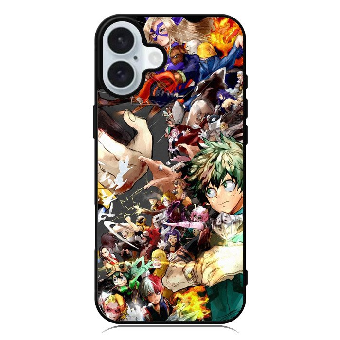 Hero Academia iPhone 16 Case QC5193
