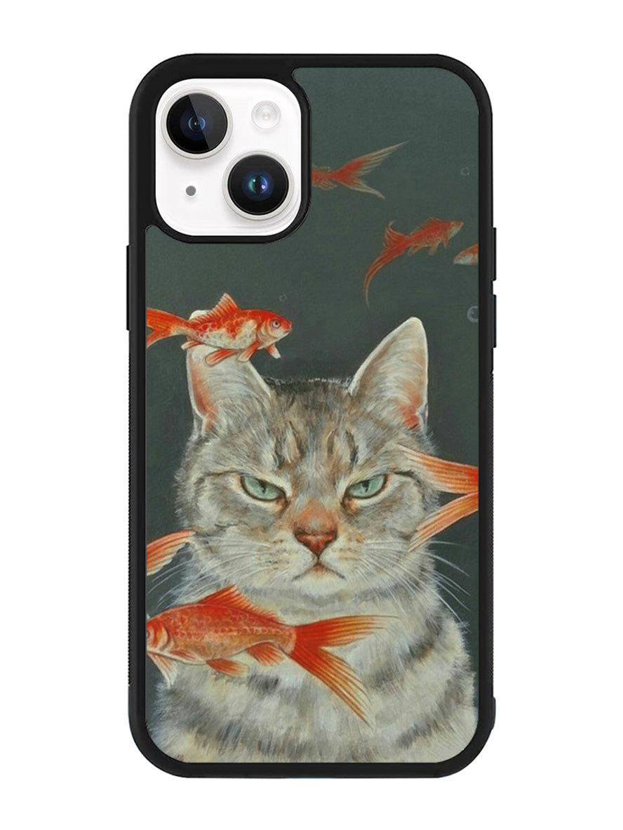 Cat Fish iPhone 14 Case QC4397
