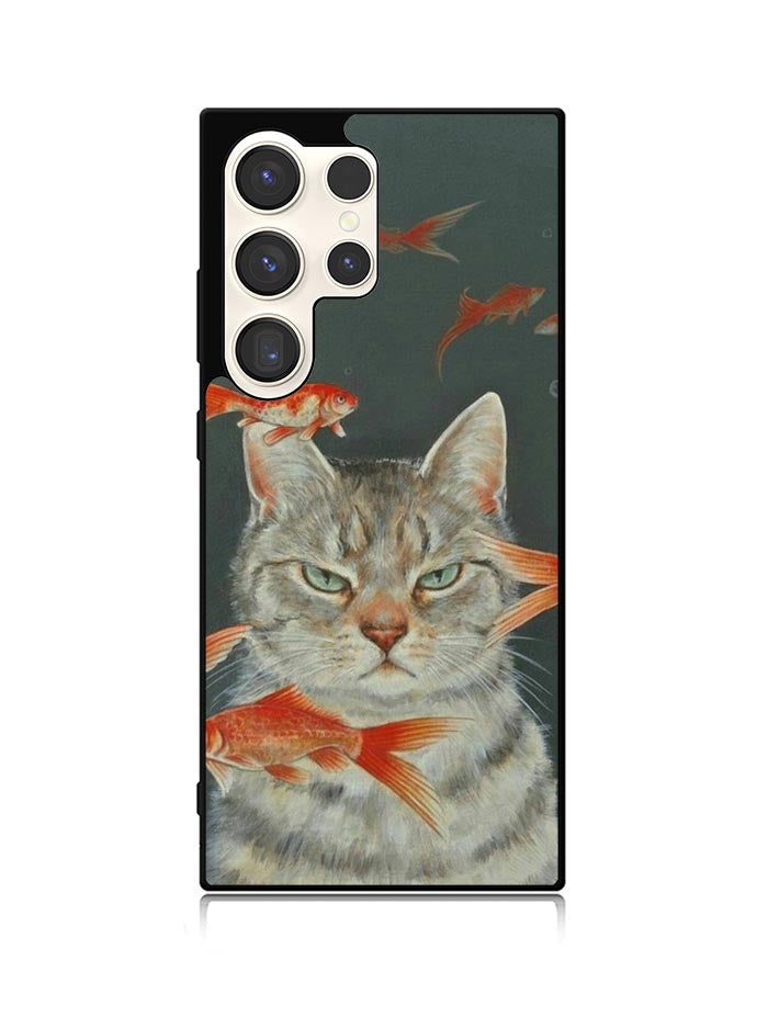 Cat Fish Samsung Galaxy S25 Ultra 5G Case QC4397