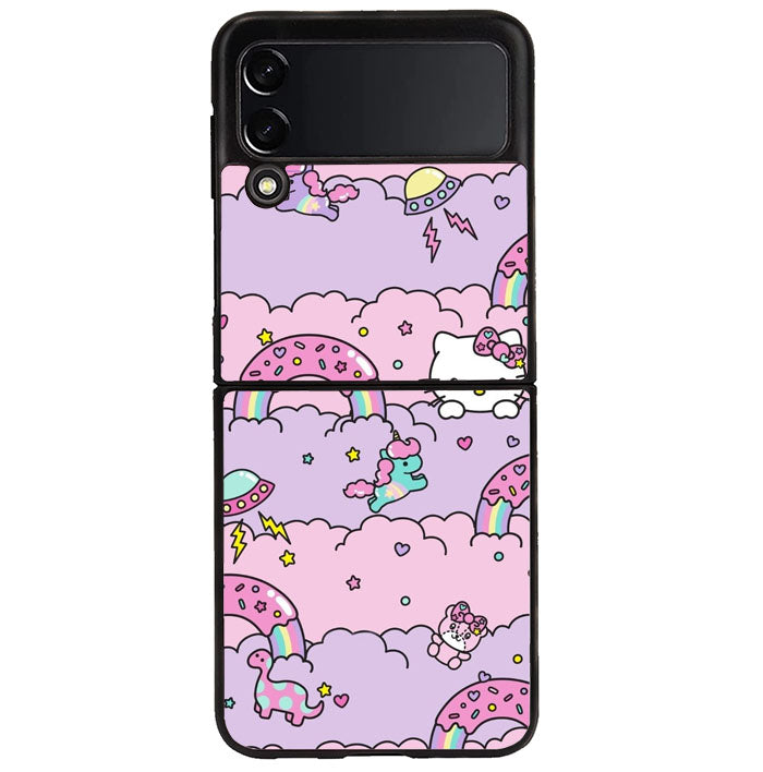 Cute Hello Kitty Samsung Galaxy Z Flip 4 5G 2022 Case