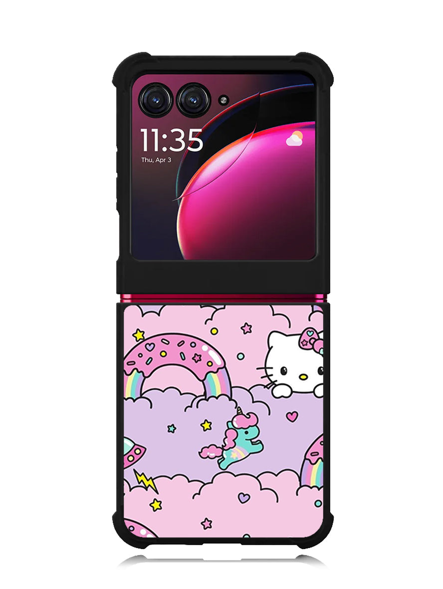 Cute Hello Kitty Motorola Moto Razr Plus 2023 , Moto Razr+ 2023 Case