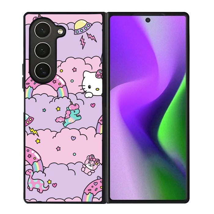 Cute Hello Kitty Samsung Galaxy Z Fold 6 Case