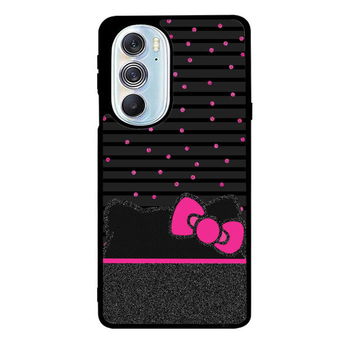 Hello Kitty Pigtail Motorola Moto Edge 2022 Case