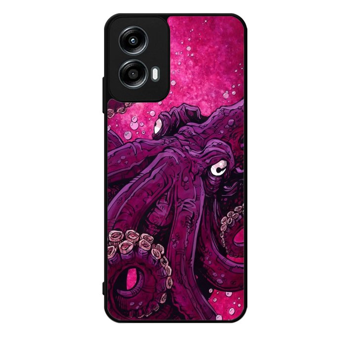 Purple Octopus Motorola Moto G Play 2024 Case OV0452