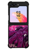 Purple Octopus Samsung Galaxy Z Flip 5 5G 2023 Case OV0452