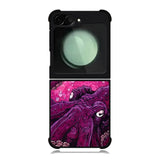 Purple Octopus Samsung Galaxy Z Flip 6 5G 2024 Case OV0452