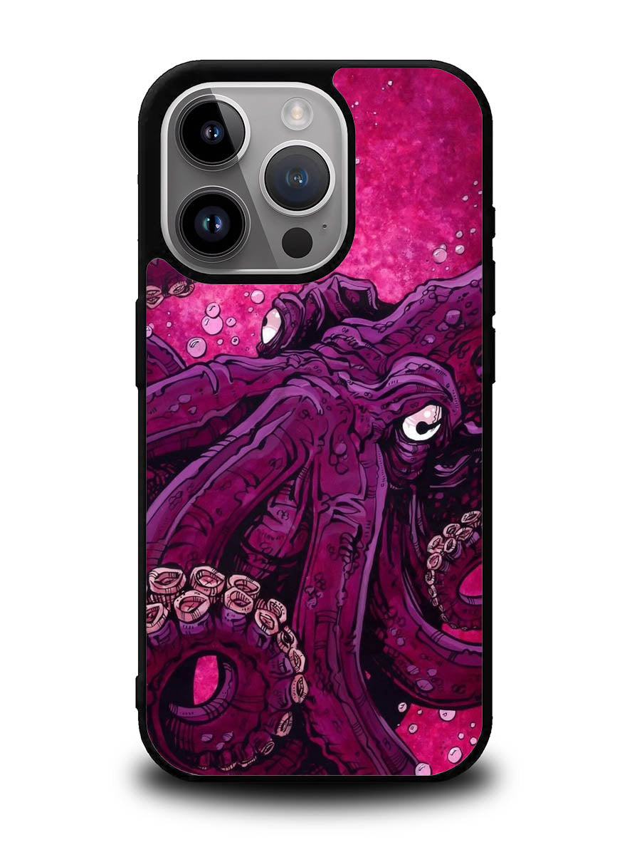 Purple Octopus iPhone 16 Pro Max Case OV0452