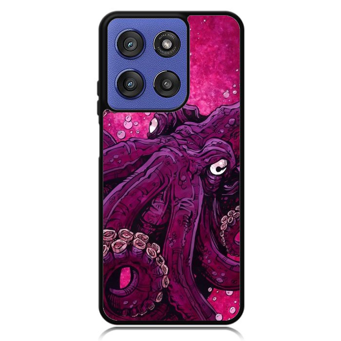 Purple Octopus Motorola Moto G Stylus 5G 2025 Case OV0452