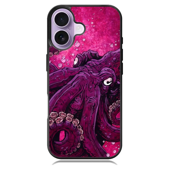 Purple Octopus iPhone 17 Case OV0452