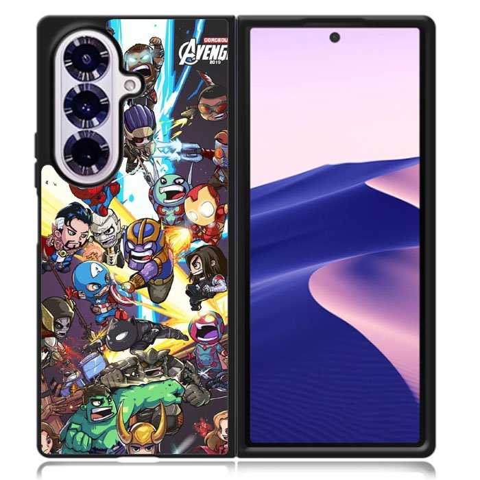 Avenger Cartoon Samsung Galaxy Z Fold 7 Case OV3975