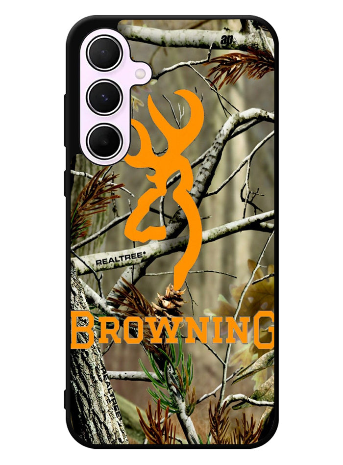 Camo Browning Samsung Galaxy A35 5G Case