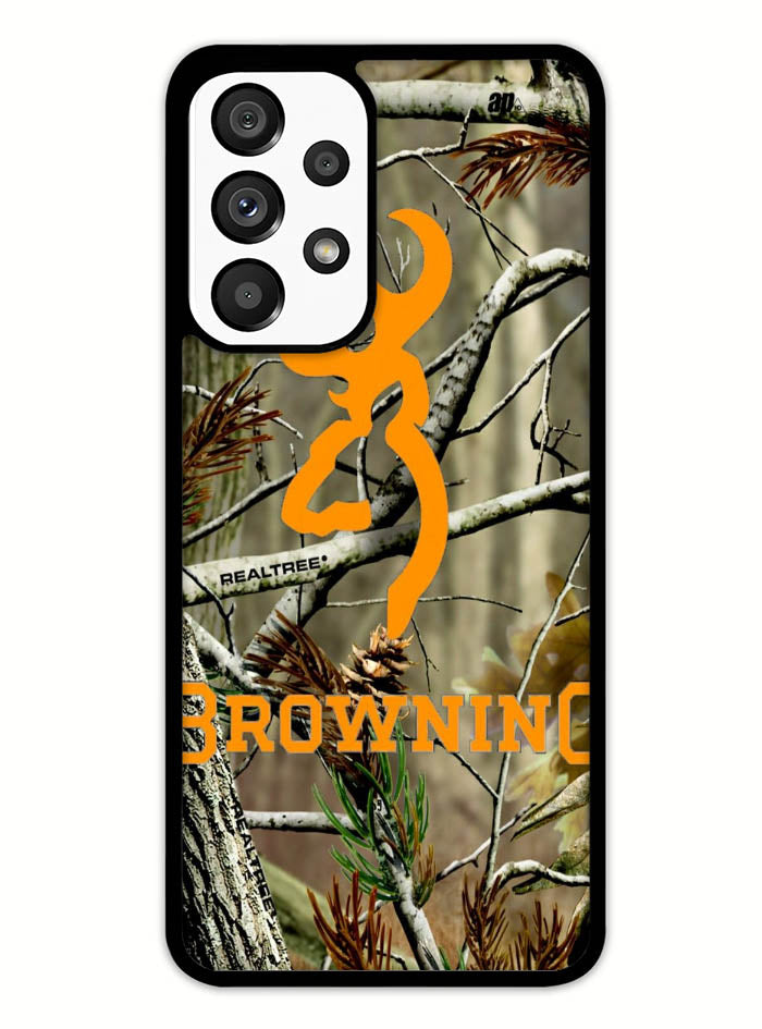Camo Browning Samsung Galaxy A53 5G Case