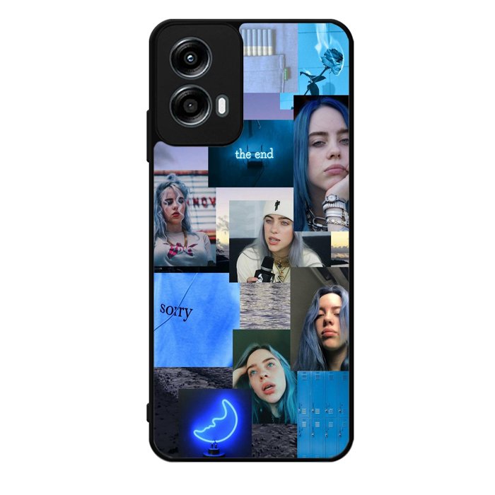 Billie Eilish Collage Motorola Moto G Play 2024 Case OV4128