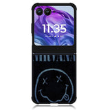 Nirvan Smiley Face Motorola Moto Razr Plus 2024 , Moto Razr+ 2024 Case OV0455