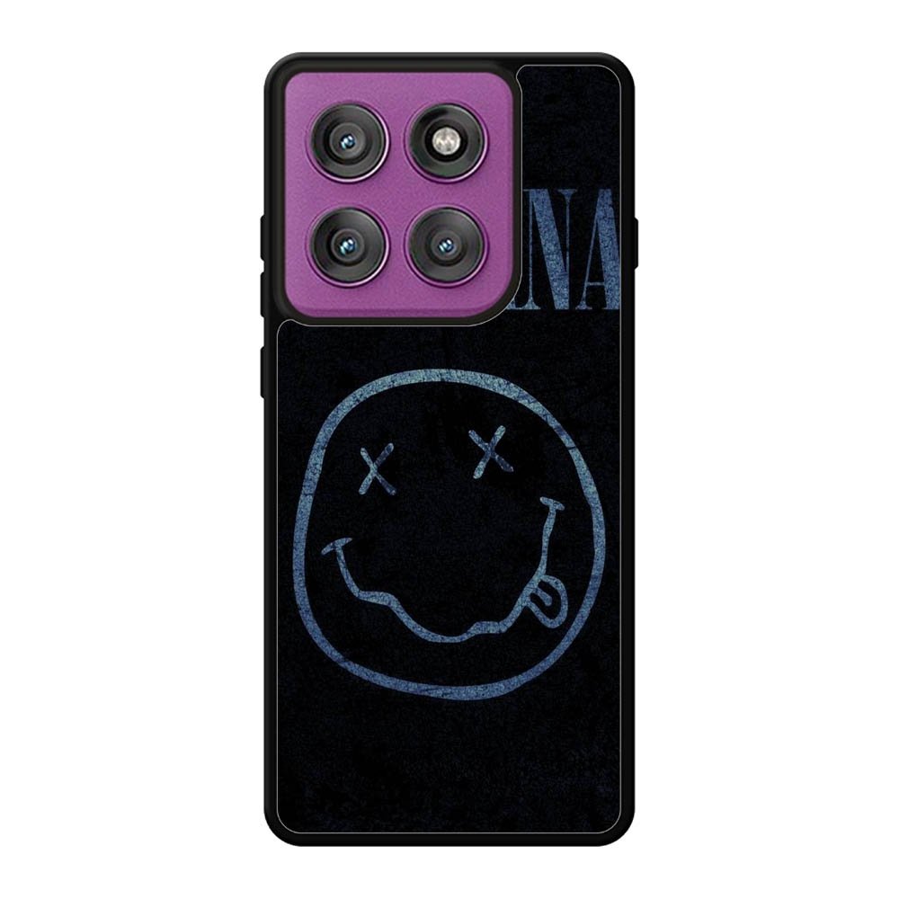Nirvan Smiley Face Motorola Moto Edge 60 Pro Case OV0455