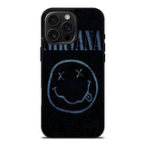 Nirvan Smiley Face iPhone 16 Pro Max Case OV0455