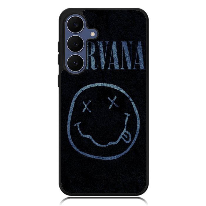 Nirvan Smiley Face Samsung Galaxy S25 FE Case OV0455