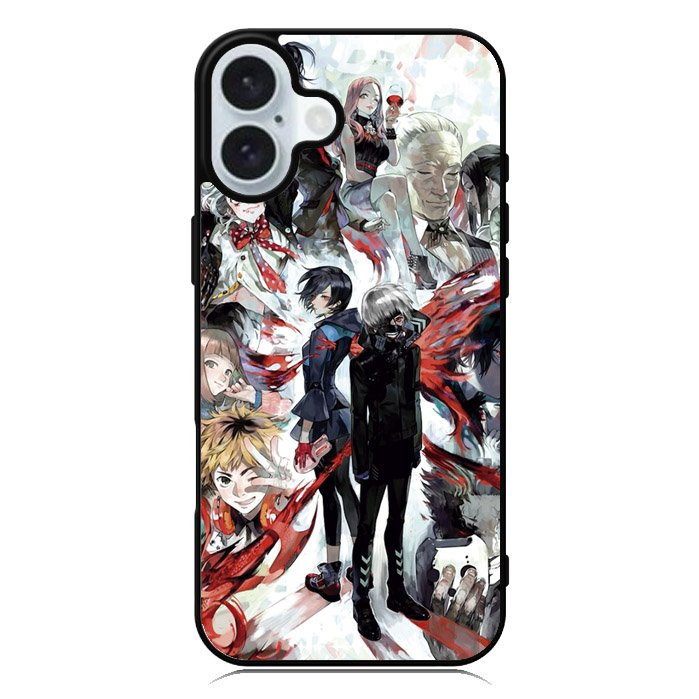 Tokyo Ghoul iPhone 16 Plus Case QC0456