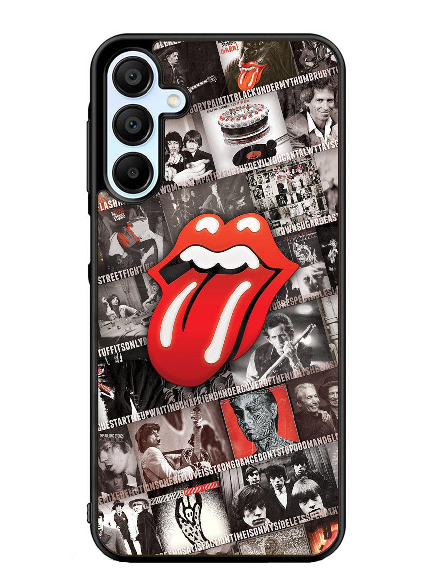 Rolling Stones Collage Samsung Galaxy A25 5G Case
