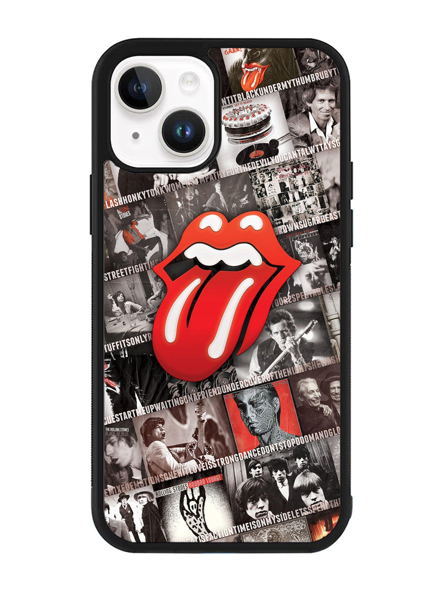 Rolling Stones Collage iPhone 15 Case
