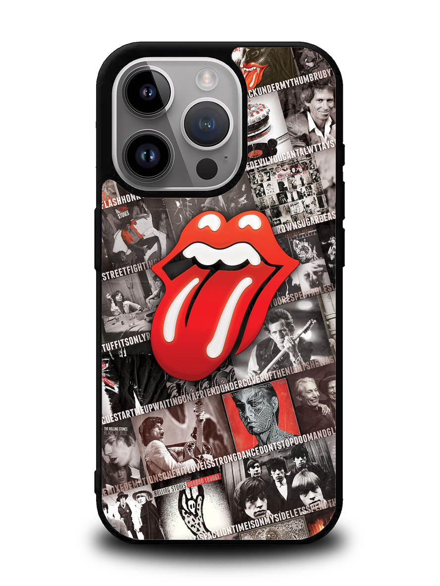 Rolling Stones Collage iPhone 15 Pro Case