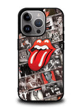 Rolling Stones Collage iPhone 15 Pro Case