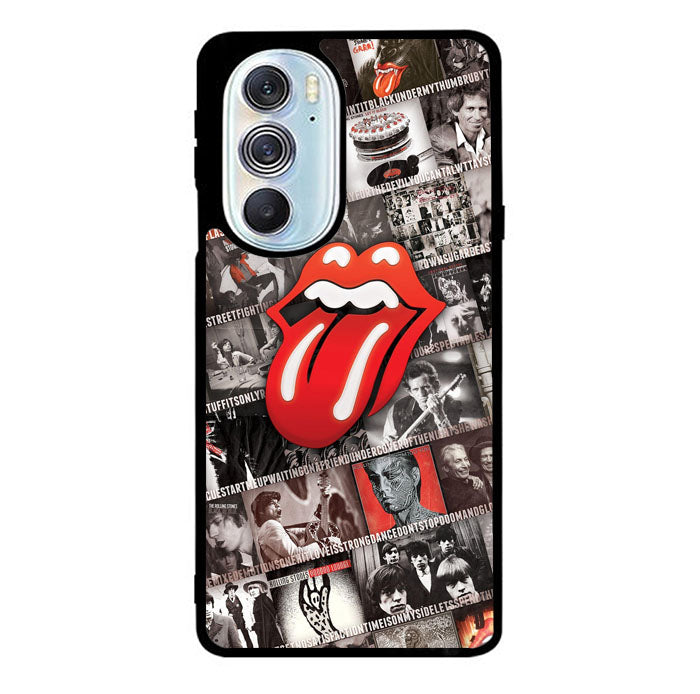 Rolling Stones Collage Motorola Moto Edge 2022 Case