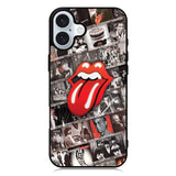 Rolling Stones Collage iPhone 16 Case