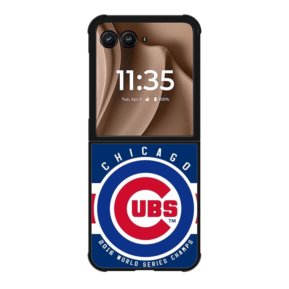 Chicago Cubs 2016 World Series Cahmps Motorola Moto RAZR Plus 2025 Case OV4447