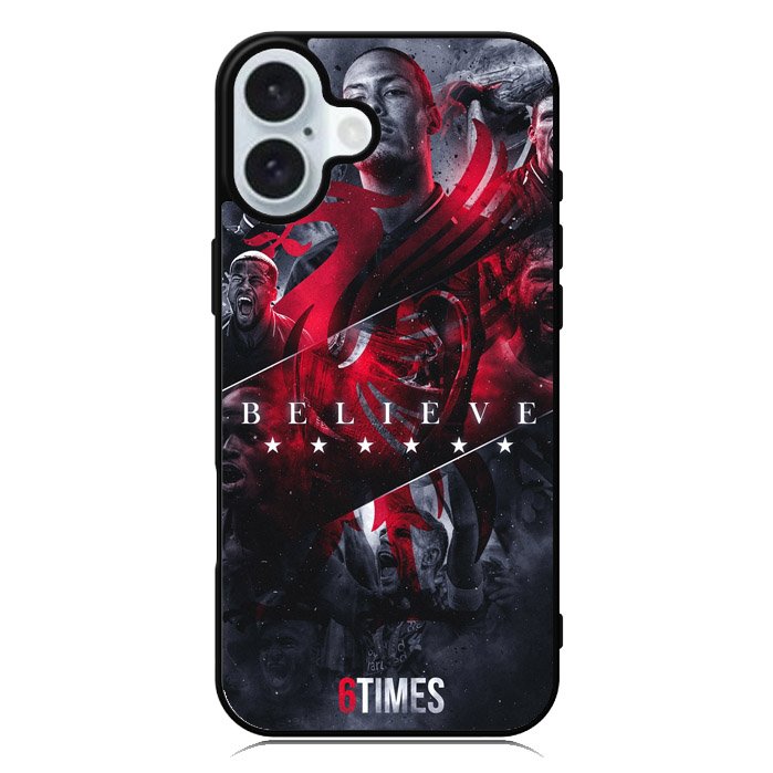 Liverpool Believe iPhone 16 Case QC3468