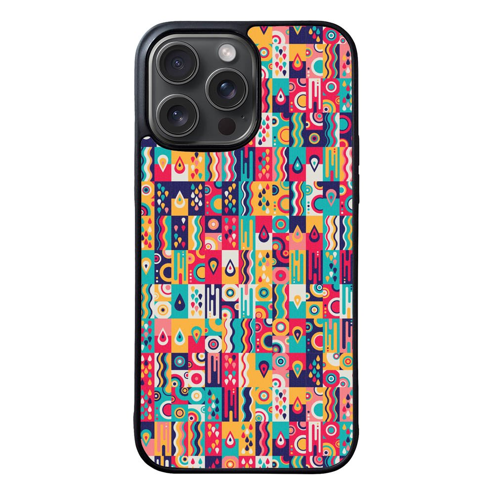 Kolase Pattern FLB0363 iPhone 15 Pro Max Case