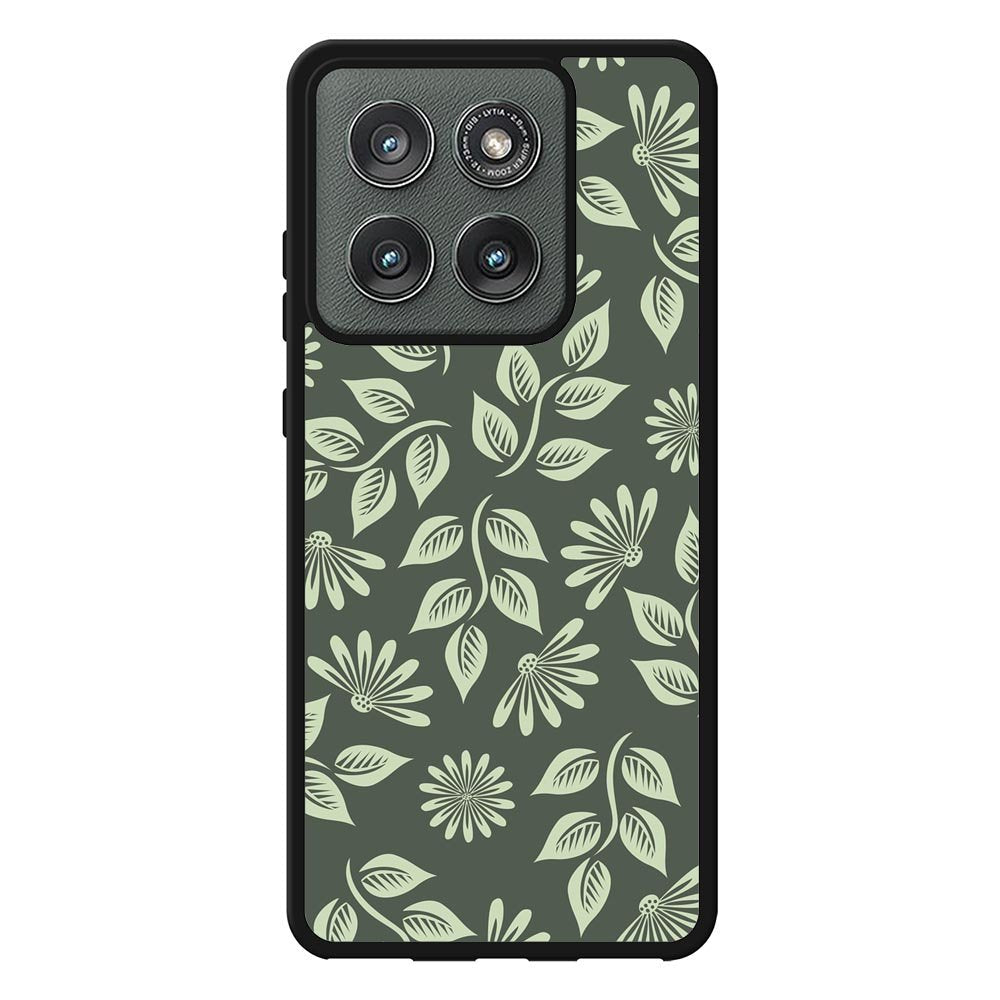 Leaf Pattern FLB0366 Motorola Moto Edge 2025 Case