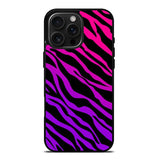 Pink Purple Zebra FLB0370 iPhone 16 Pro Max Case