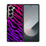 Pink Purple Zebra FLB0370 Samsung Galaxy Z Fold 7 5G Case