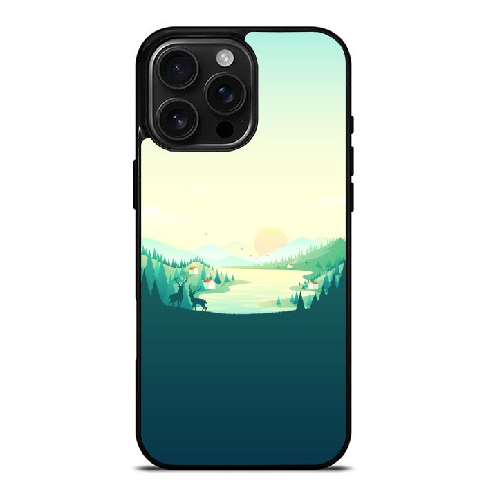 Beautiful Lake FLB0394 iPhone 16 Pro Max Case