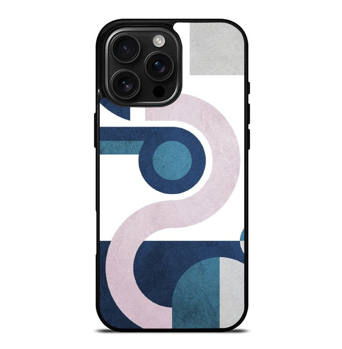 Geometric Abstract FLB0404 iPhone 16 Pro Max Case